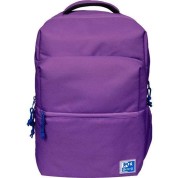 Oxford B-Ready Mochila 28L - Tamaño 42x30x15cm - Bolsillo acolchado - Asa Superior - Poliester Reciclado RPET - Color Lila