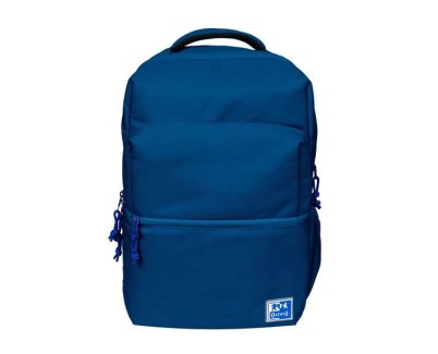 Oxford B-Ready Mochila Escolar - Tirantes Acolchados y Ajustables - Tama&ntilde;o 42x30x15cm - Color Azul Marino