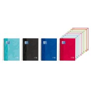 Oxford Cuaderno de Espiral - Formato A4+ - 160 Hojas - Cuadricula 5x5 con Cabecera - Tapa Extradura - Anti Traspaso de Tinta - Digitalizacion de Textos con App - Colores Surtidos