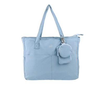 Oxford Endless Tote Bag 14L - Amplio Compartimento - 9 Bolsillos - Incluye Neceser Interior, Monedero y Tarjetero - Color Azul