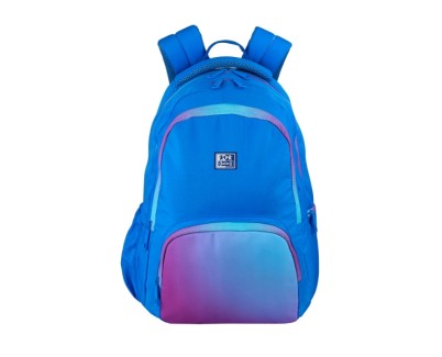 Oxford Gradient Mochila Escolar 25L - 3 Compartimentos y 11 Bolsillos - Espalda Ergonomica Transpirable - Asas Acolchadas y Ajustables - Bolsillo Lateral - Color Mystic Blue