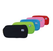Oxford Kangoo Kids Estuche Triple - 3 Cremalleras - Poliester Resistente - Tamaño Compacto de 22.5x11x7cm - Colores Surtidos