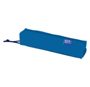 Oxford Kangoo Live and Go Estuche Cuadrado Compacto - Goma Elastica para Cuadernos - 22x4x4cm - Color Azul Marino