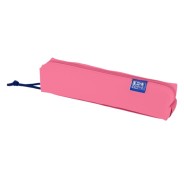 Oxford Kangoo Live and Go Estuche Cuadrado Compacto - Goma Elastica para Cuadernos - 22x4x4cm - Color Sandia