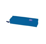 Oxford Kangoo Live and Go Estuche Rectangular Mediano - Goma Elastica para Cuadernos - Color Azul Marino