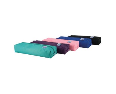 Oxford Kangoo Teens Estuche Rectangular Mediano - Goma Elastica para unirlo al Cuaderno - Colores Surtidos