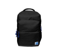 Oxford +LB B-Out Mochila Escolar - Compartimento Isotermico - Cremallera Expandible - Tirantes Acolchados y Ajustables - Tamaño 42x30x15-20cm - Color Negro