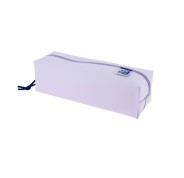 Oxford Live & Go Estuche Cuadrado Grande - Material Acolchado - Goma Elastica para unirlo al Cuaderno - Color Malva