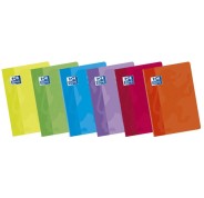 Oxford School A5+ Tapa Blanda Libreta Grapada 5x5 - Ideal para Estudiantes - Tamaño Practico - Diseño Surtido - Margen para Anotaciones - Resistente y Duradera