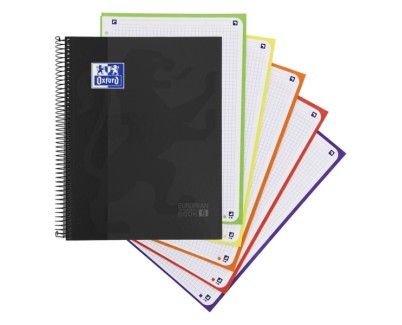 Oxford School Classic A4+ Europeanbook - Tapa Extradura - 50% Hojas Gratis - 5x5 - 120 Hojas