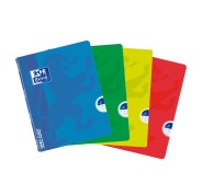Oxford School Classic Openflex A5 Libreta Grapada - Tapa de Plastico Resistente - 1 Linea con 2 Margenes - 48 Hojas - Colores Surtidos