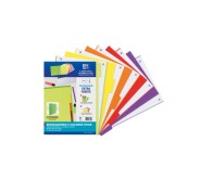 Oxford Strongline A4 Separadores 5 Posiciones - 4 Taladros - Plastico Opaco - 500 Micras - Colores Surtidos