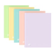 Oxford Urban A4 Carpeta de 20 Fundas Soldadas A4 - Tapa de Plastico Translucido - Colores Pastel Surtidos