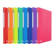 Oxford Urban Carpeta de 4 Anillas - Formato A4 - Lomo de 20mm - Capacidad hasta 100 Hojas - Colores Surtidos