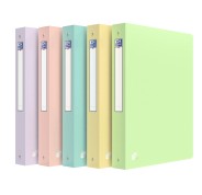 Oxford Urban Carpeta de 4 Anillas - Formato A4 - Lomo de 40mm - Capacidad hasta 250 Hojas - Colores Surtidos