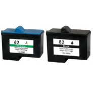 Compatible Pack 2 x Toner Remanufacturado LEXMARK 82 Negro + LEXMARK 83 TRICOLOR