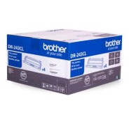 ORIGINAL Pack x4 Brother DR243CL Tambor de Imagen (Drum)