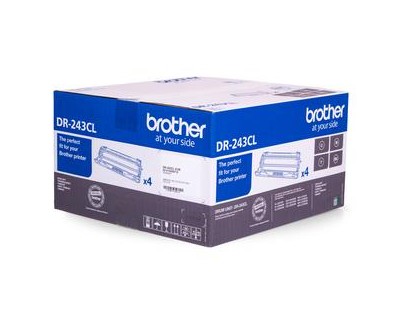 ORIGINAL Pack x4 Brother DR243CL Tambor de Imagen (Drum)