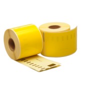 Compatible DYMO LABELWRITER 99014 AMARILLAS ETIQUETAS DE ENVIOS DE PAPEL TERMICO S0722430