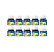 Pelikan 523 Pack de 10 Tintas Chinas - 10ml - Pigmentacion Intensa - Colores Surtidos