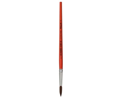 Pelikan Pincel Serie 23 N&ordm; 10 - Punta Redonda de Pelo Natural de Pony - Mango de Madera Barnizado - Ferula de Aluminio Antioxido