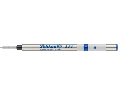 Pelikan Recambio Roller 338 M - Universal - para Boligrafo 338 - Facil de Cambiar - Color Azul