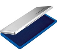 Pelikan Tampon Pelikan N.1 9x16cm - Ideal para Sellos de Tamaño Pequeño - Tinta de Alta Calidad - Facil de Recargar - Color Azul