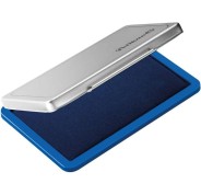 Pelikan Tampon Pelikan N.2 7x11cm - Ideal para Sellos de Tamaño Mediano - Tinta de Alta Calidad - Facil de Recargar - Color Azul