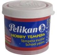 Pelikan Tempera Escolar Frasco 40ml - Facil de Usar - Ideal para Actividades Escolares - Color Bermellon