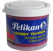 Pelikan Tempera Escolar Frasco 40ml - Facil de Usar - Ideal para Actividades Escolares - Color Magenta