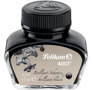 Pelikan Tinta 4001 No.78 - Frasco 30ml - Frasco de 30ml - Asegura el Perfecto Funcionamiento de la Estilografica - Color Negro