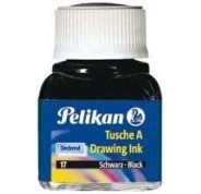 Pelikan Tinta China 523 10ml - Alta Calidad - Resistente al Agua - Ideal para Dibujo y Caligrafia - Color Siena Tostada