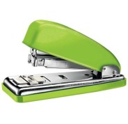 Petrus 226 WOW Grapadora Metalica + Caja de 200 Grapas - Hasta 30 Hojas - Grapado Cerrado, Abierto y Clavado - Color Verde Metalizado