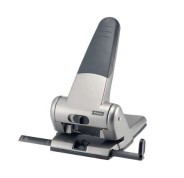 Petrus 305 Taladro Perforador para Gruesos - Taladra hasta 65 Hojas - Hasta Formato A3 - Facil Vaciado - Punzones 5.5mm