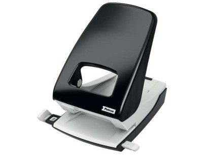 Petrus 95 Taladro Perforador Metalico - Hasta 40 Hojas - Marcas de Formato - Facil Vaciado - Punzones 5.5mm