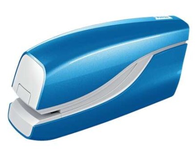 Petrus WOW E-310 Contactless Grapadora Electrica - Hasta 10 Hojas - Grapado Cerrado - Utiliza Grapas Petrus Nº10 - Color Azul