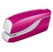 Petrus WOW E-310 Contactless Grapadora Electrica - Hasta 10 Hojas - Grapado Cerrado - Utiliza Grapas Petrus Nº10 - Color Fucsia Metalizado