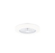 Philips Amigo Flat Fan Ceiling IR RD Ventilador de Techo con Luz LED Hasta 6500K - Aspas Integradas - 25W Ventilador + 60W Luz  - Sparkle - Mando a Distancia - Color Blanco