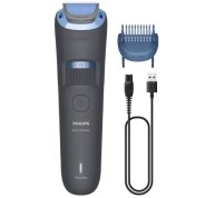 Philips BT3617/15 Recortadora de Barba Series 3000 - Cuchillas Autoafilables con Puntas Redondeadas - 20 Posiciones 0.5?10mm con Dial de Precision - Tecnologia Lift & Trim para Recorte Uniforme  - 60min de Uso Inalambrico