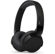 Philips TAH3209 Auriculares Inalambricos On?Ear - Bluetooth 5.3 - Hasta 25h de Reproduccion - Microfono con Reduccion de Ruido - Diseño Plegable y Ligero con Almohadillas de Espuma Viscoelastica - Color Negro