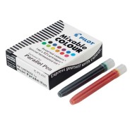 Pilot Pack de 12 Recargas para Pluma Estilografica Parallel - Capacidad 1ml - Colores Surtidos