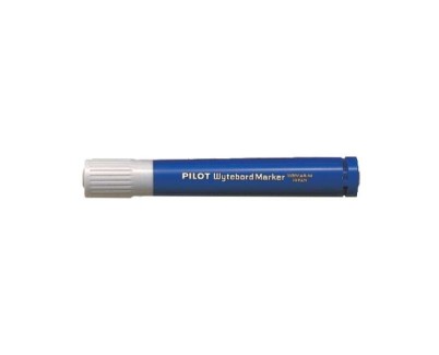 Pilot Rotulador para Pizarra Blanca - Punta Redonda de 4mm - Trazo de 1.8mm - Recargable - Tinta con Base de Alcohol - Borrable en Seco - Color Azul