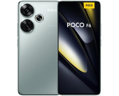 Poco F6 5G Smartphone Pantalla AMOLED 6.67\" - 8GB - 256GB - Camara Principal 50MP - Bateria 5000mAh - Admite Carga de 90W - Color Verde