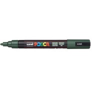 Posca PC-5M Marcador de Pintura Base al Agua - Punta de Bala 1.8-2.5mm - Ancho de Trazo 1.8-2.5mm - Resistente a la Luz - Color Verde Inglés