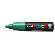Posca PC-7M Marcador de Pintura Base al Agua - Punta de Bala 4.5-5.5mm - Tinta Pigmentada - Resistente a la Luz - Color Verde