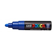 Posca PC-7M Marcador de Pintura - Punta de Bala 4.5-5.5mm - Tinta Base al Agua - Resistente a la Luz - No Permanente - Color Azul