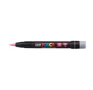 Posca PCF-350 Marcador de Pintura - Punta Acrilica Estilo Pincel - Base al Agua - No Permanente - Resistente a la Luz - Inodoro - Color Rosa