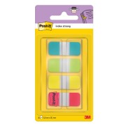 Post-It Index Dispensador con 40 Marcadores Reposicionables - Forma Rectangular - Colores Surtidos