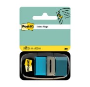 Post-it Index Dispensador con 50 Marcadores Reposicionables 25.4 x 43.2mm - Adherencia Firme - Para Marcar, Señalar o Destacar Informacion - 7000144930 - Color Azul Claro