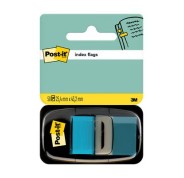 Post-it Index Dispensador con 50 Marcadores Reposicionables 25.4 x 43.2mm - Adherencia Firme - Para Marcar, Señalar o Destacar Informacion - 7000144930 - Color Azul Claro